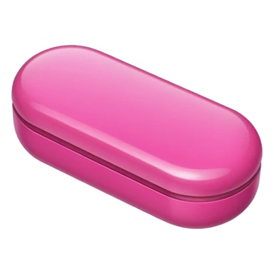 pink medication sticker