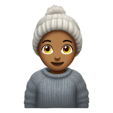 Cozy sweater and uggs sticker