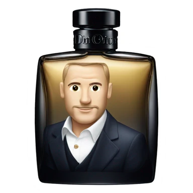 Man Dior perfume sticker