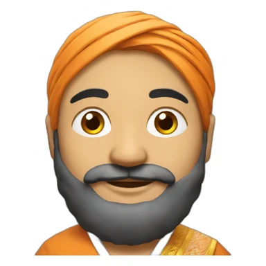 pandit ji with gaming feature sticker