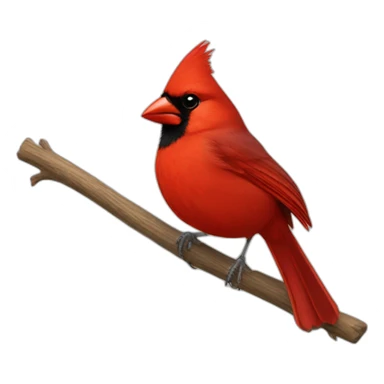 Red Cardinal sticker
