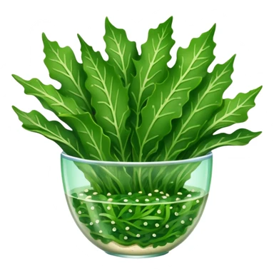 Seaweed salad sticker