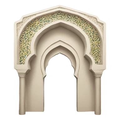 Moroccan arch sticker