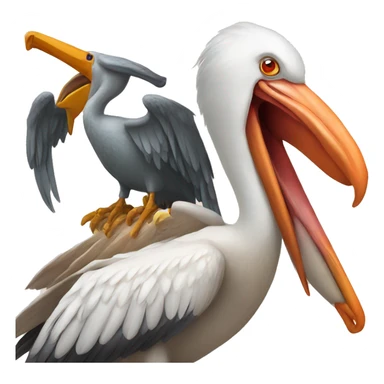 Pelican and Phoenix sticker