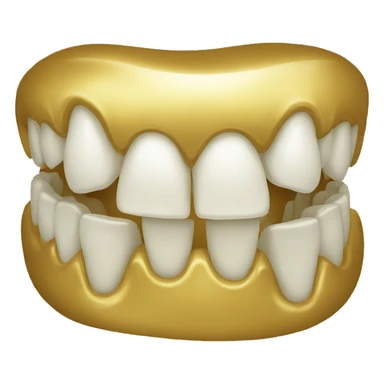 Dente de ouro sticker