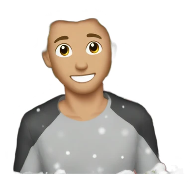 wham last christmas shaved sticker