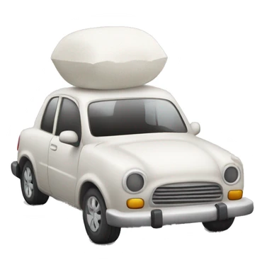 car sealed with plaster sticker