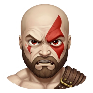 kratos sticker