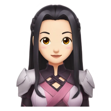 Nezuko dans démon slayeur sticker