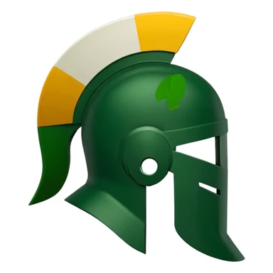 MSU Spartans logo sticker