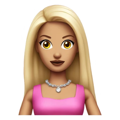 evil barbie sticker