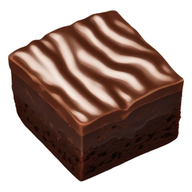 brownie top view sticker