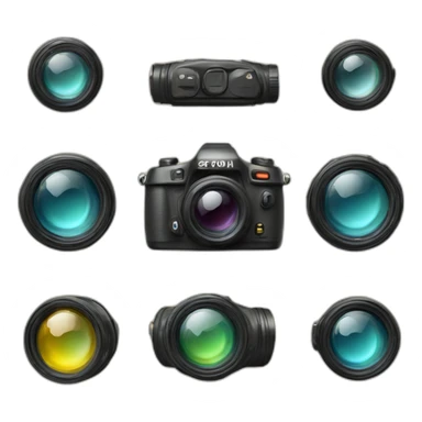 camera-lenses-and-water-gauge sticker