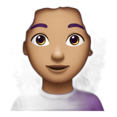 Planète violettes  sticker