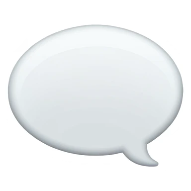 Thought speech bubble sticker