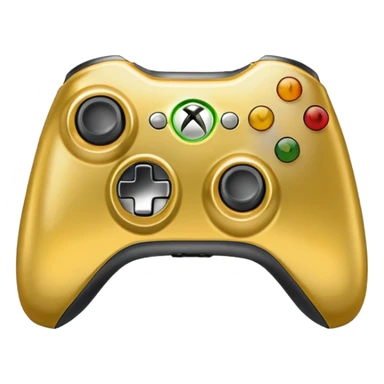Make me a Xbox 360 emoji on the text sticker