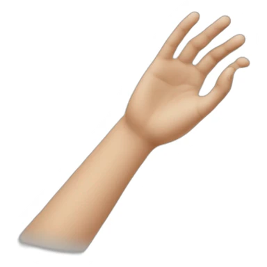 hand giving help sticker