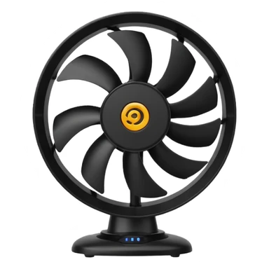 Gaming pc cabinet tab fan sticker