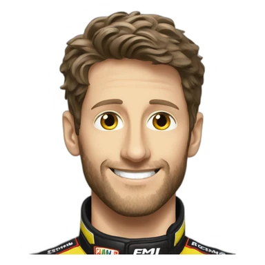 Romain grosjean sticker