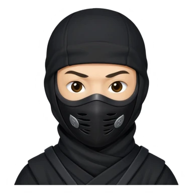 Dame un ninja sin boca sticker