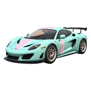Using a transparent background, give the Assetto Corsa a cute Cottagecore makeover sticker