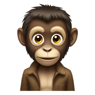 a gay monkey sticker