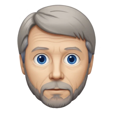 Björn Ulvaeus with dark blue eyes sticker