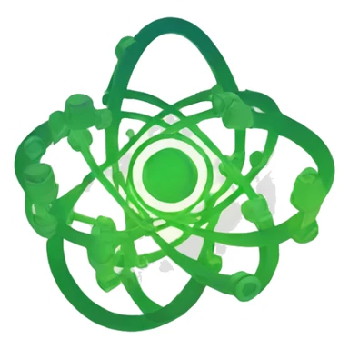 R&D symbol sticker
