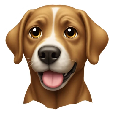 Dog and poop ￼ sticker