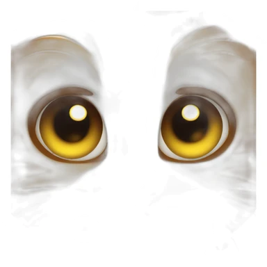 frightened cat sticker