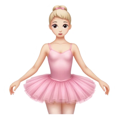 ballerina with a broken back sticker