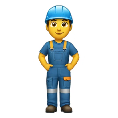 Engineer with Assentech Overalls sticker