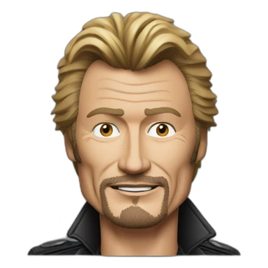 johnny hallyday sticker