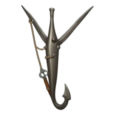 hook harpoon sticker