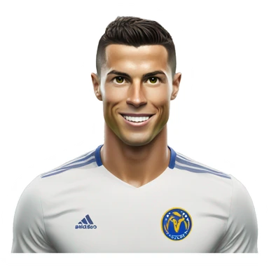 Cristiano Ronaldo at Al Nassr sticker