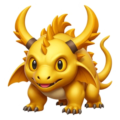 Epic complex detailed aesthetic-scenic-Fakémon-creature sticker