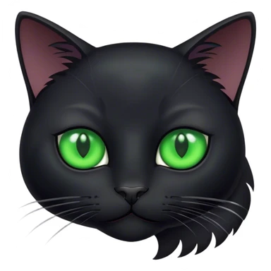 Black cat best sticker
