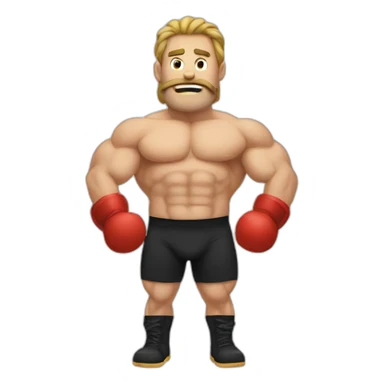 Strongman sticker