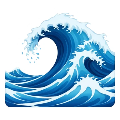 parting of the sea sticker