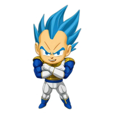 majin vegeta  sticker
