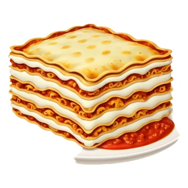 baked lasagna sticker