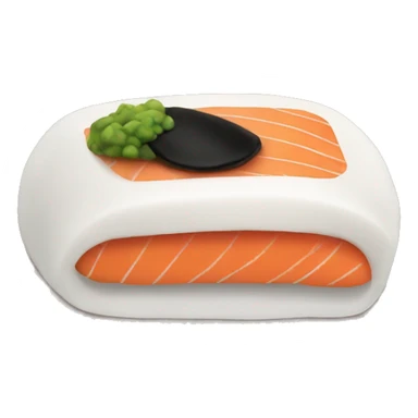 Sushi with no face sticker