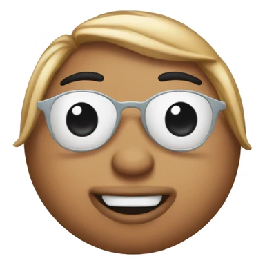 emoji with lip filler holding up a peace sign  sticker