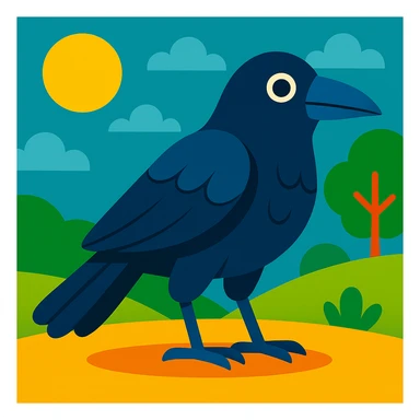 Raven sticker