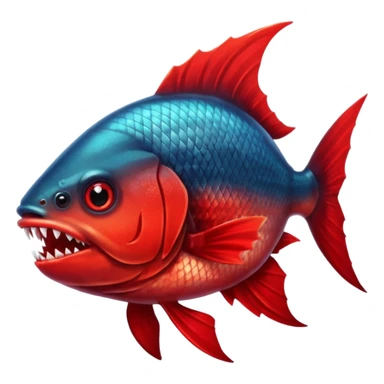 Piranha sticker