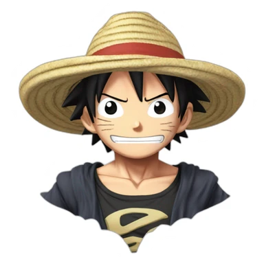luffy in gear 5 sticker