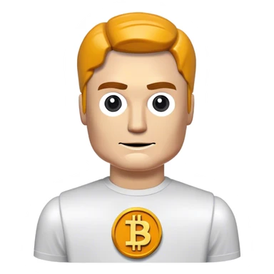 hackeur lego homme bitcoin sticker