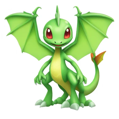 Full body shiny Flygon-Scyther-grovyle sticker