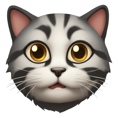 Omegalul cat, cartoon sticker
