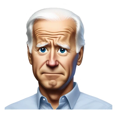 Sad Joe Biden  sticker